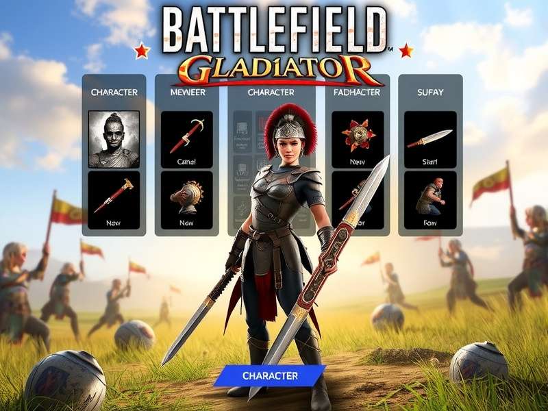 Battlefield Gladiator Game Screenshot